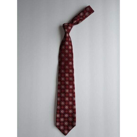 Daniel CREMIEUX Signature Collection Red 100% Silk Tie Limited Edition 495/558 - Picture 8 of 8